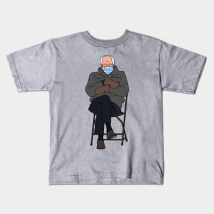 Bernie Sanders Meme Inauguration Day Kids T-Shirt